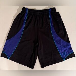 Jordan Dri-Fit Basketball Shorts Black, Indigo, and Aqua Men’s Size Large